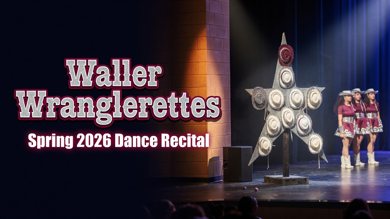A thumbnail image for the Waller High School Wranglerette drill team's spring recital.