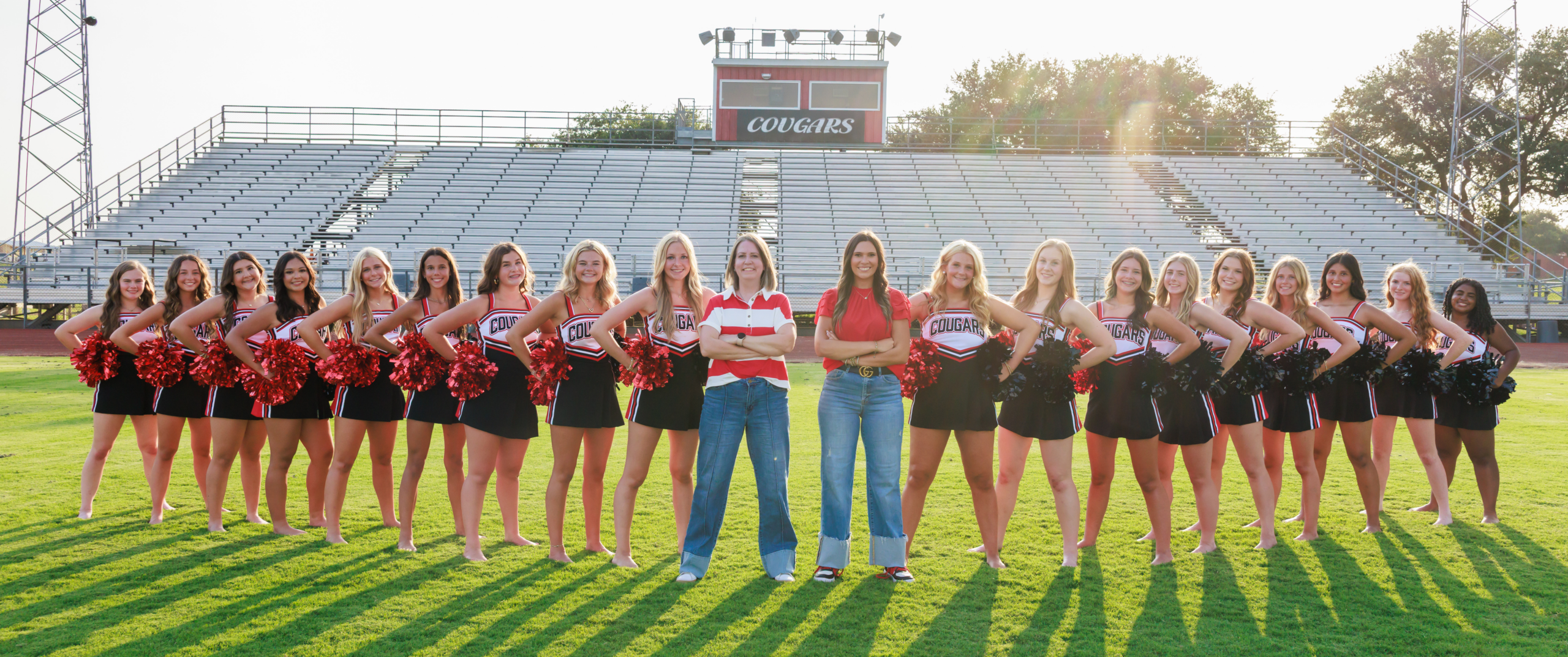 Brazos High School cheerleaders 2026-2027. (Photo by Alberto Mata Jr., © 2026 Ronin Visuals, all rights reserved.)